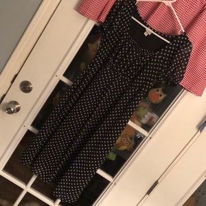 Merona Black and White Dress